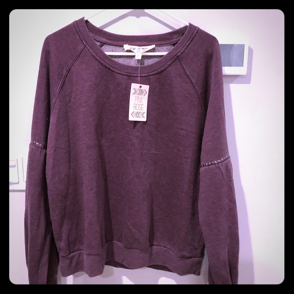 Crew neck sweatshirt